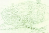 Postal Mapa de Barcelos